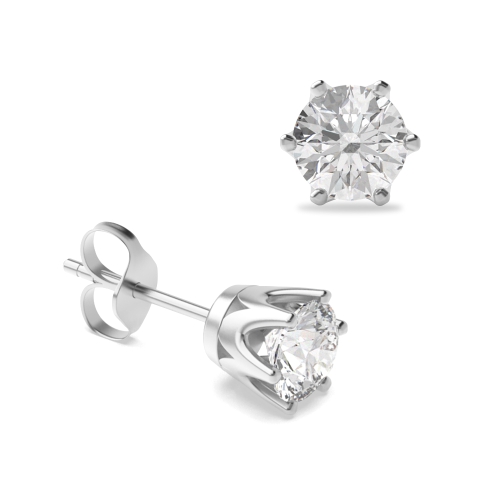 Platinum Diamond Earrings Vernive